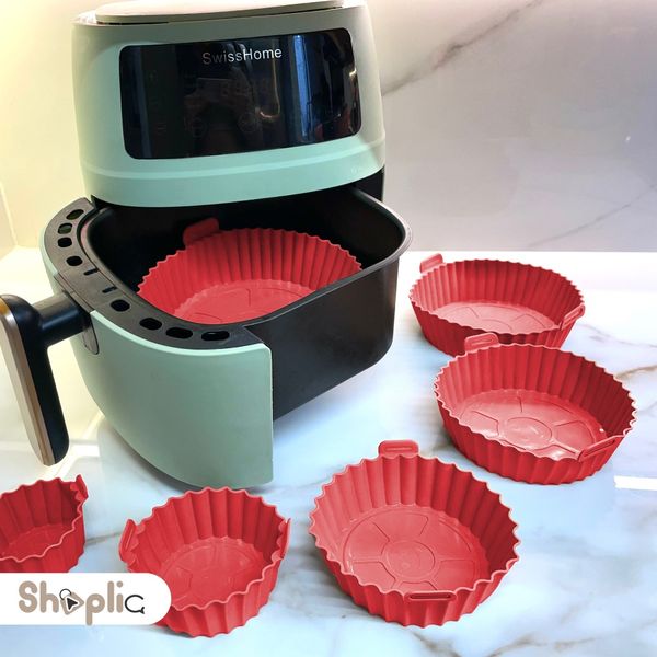 MOLDE EN SILICONA PARA FREIDORA AIRE X6 UNIDADES - AirMold™