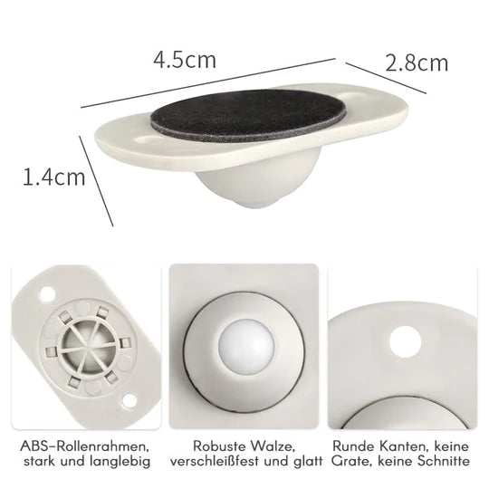 MoverEZ™ - Mini Ruedas Autoadhesiva 360°