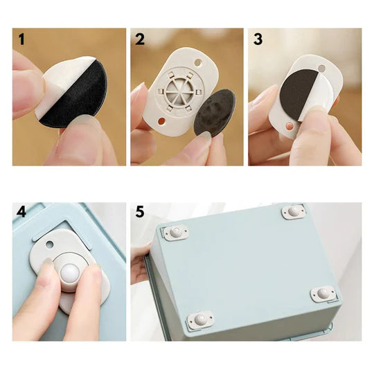 MoverEZ™ - Mini Ruedas Autoadhesiva 360°
