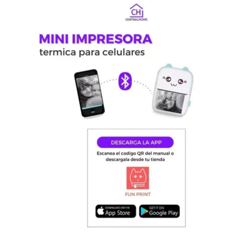 Mini Impresora Portatil PrintEase®