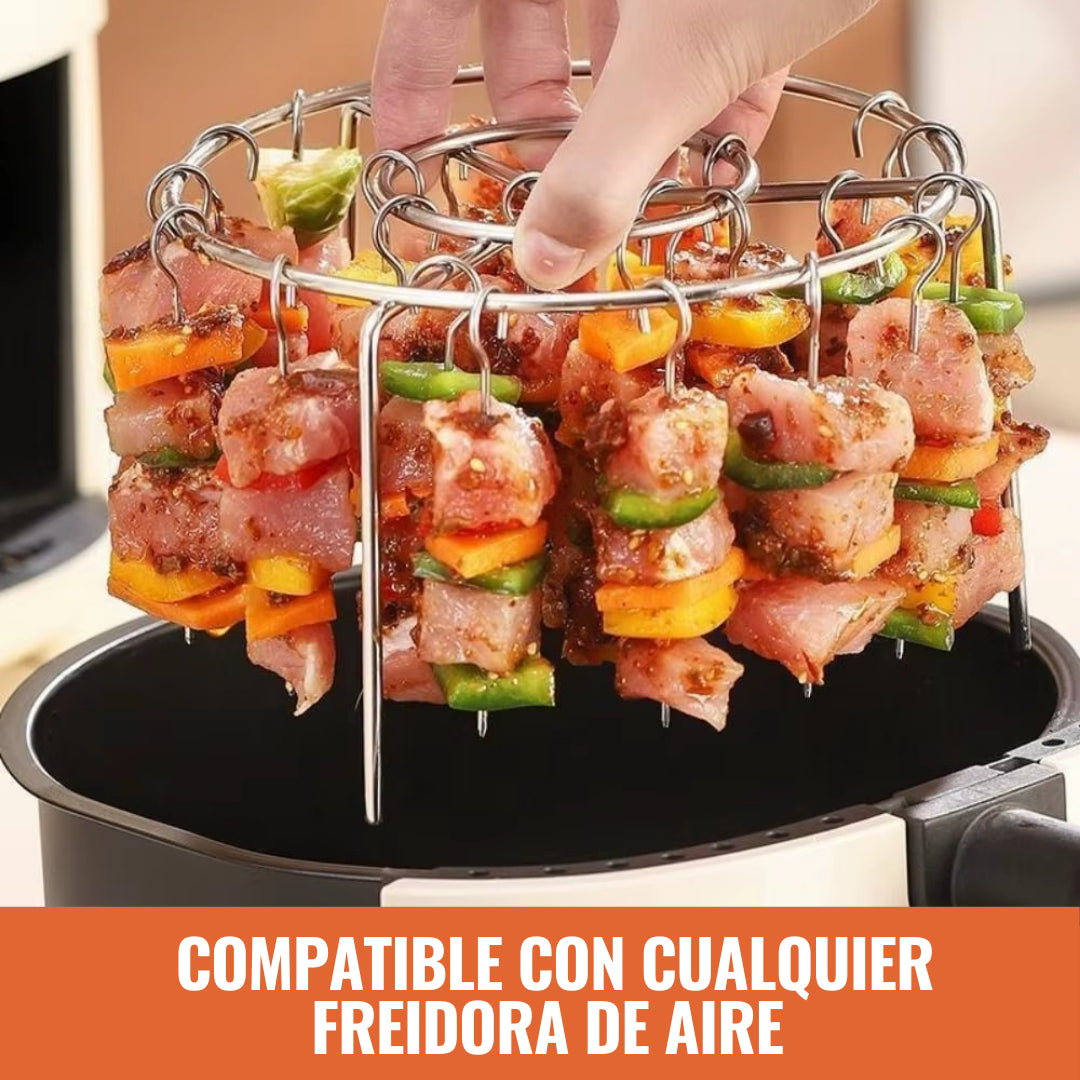PARRILLA PARA FREIDORA DE AIRE + GANCHOS - AirGrill Pro®