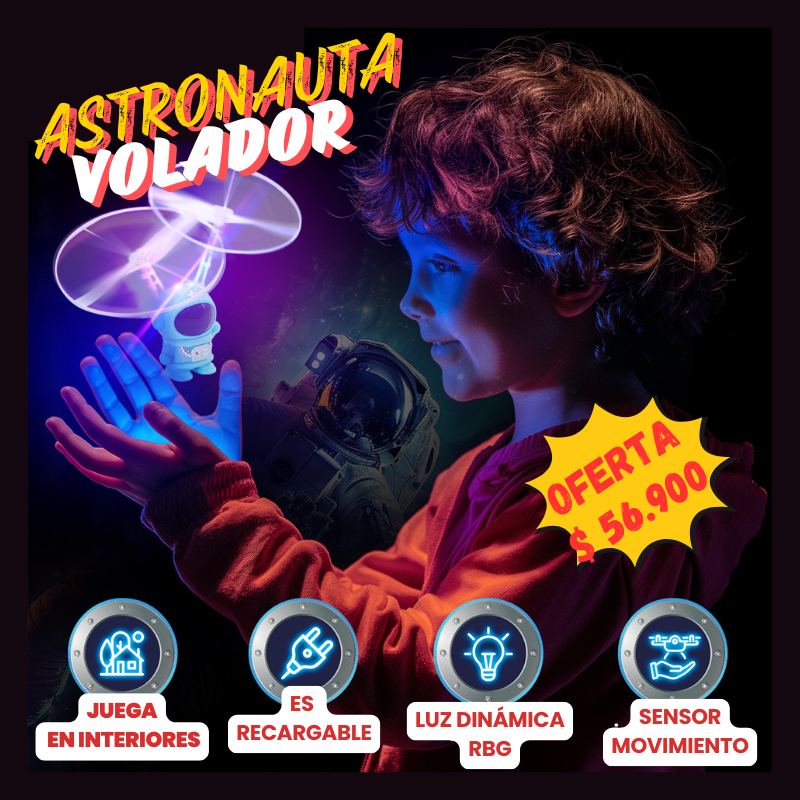 ASTRONAUTA 👨🚀 VOLADOR - SpaceDrone® 🚀
