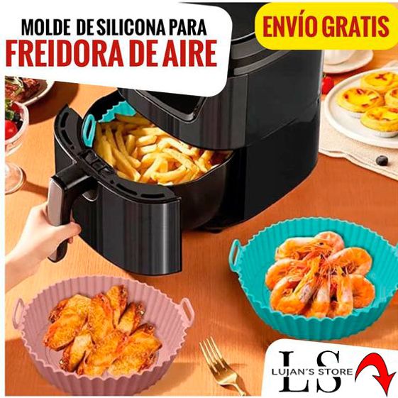 MOLDE EN SILICONA PARA FREIDORA AIRE X6 UNIDADES - AirMold™