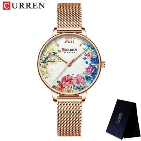 RELOJ CURREN 9059 ACERO MALLA