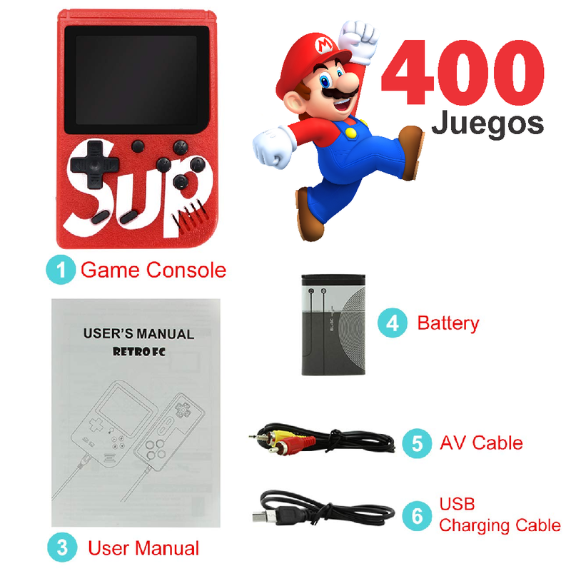 MINI CONSOLA PORTÁTIL SUP