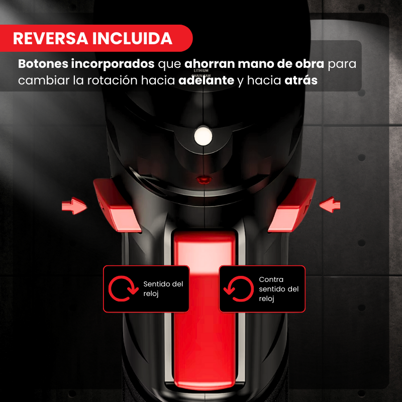 COMBO DESTORNILLADOR ELECTRICO + LLAVE 48 EN 1™