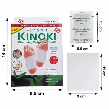 PARCHES KINOKI™ ACTUAN MIENTRAS DUERMES