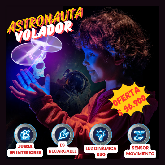 ASTRONAUTA 👨‍🚀 VOLADOR - SpaceDrone® 🚀